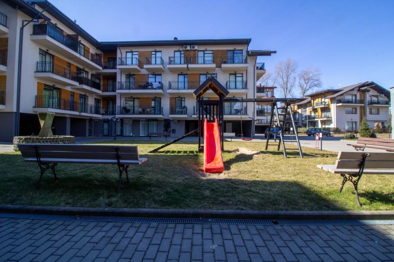פלאנגה Apartamentai Maluno Vilos מראה חיצוני תמונה